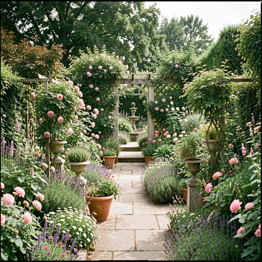 High detail garden design